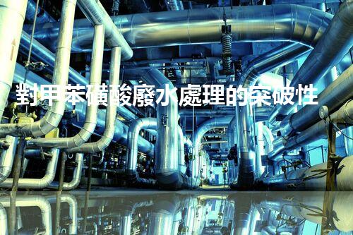 對甲苯磺酸廢水處理的突破性進(jìn)展？